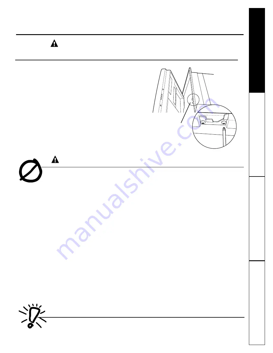 GE GSC3500DWW Owner'S Manual Download Page 5