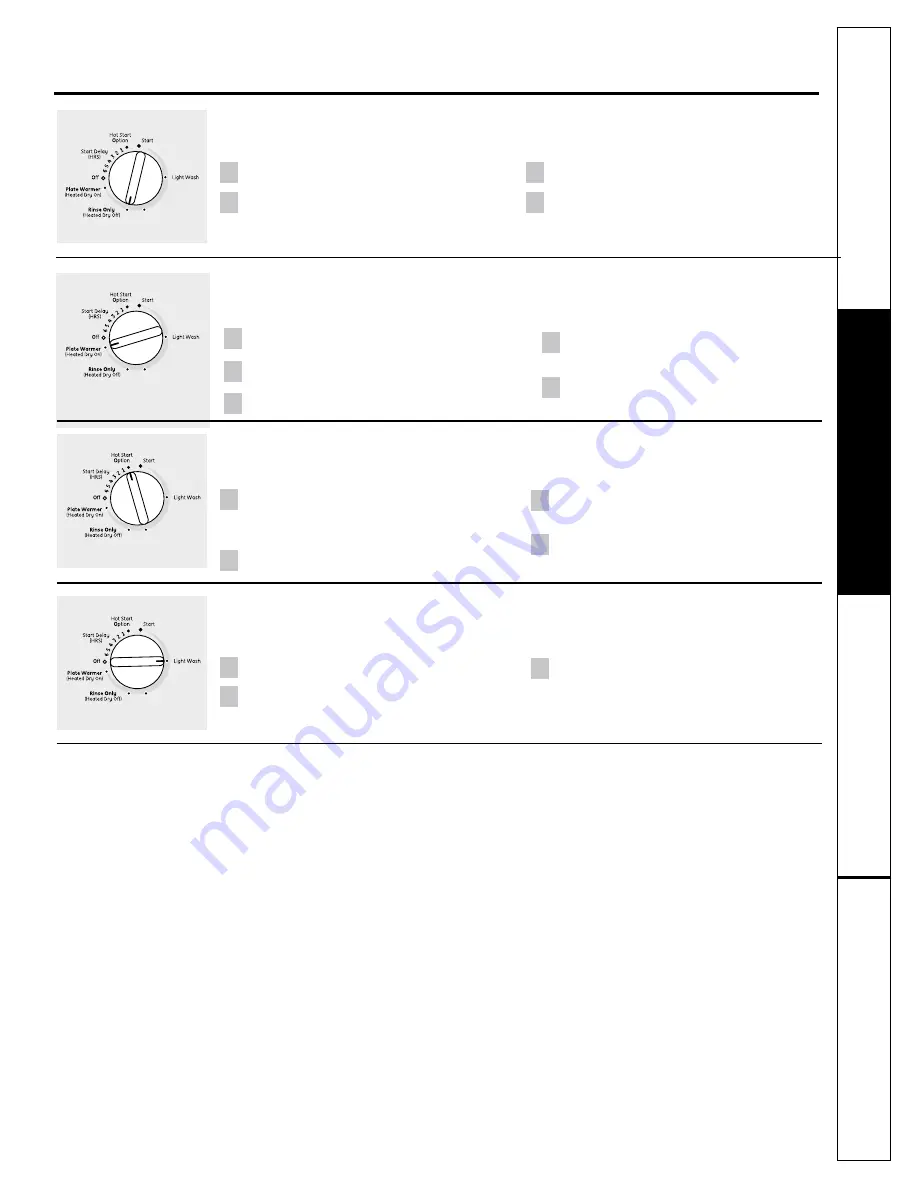 GE GSC3500DWW Owner'S Manual Download Page 9