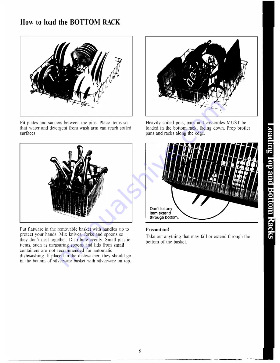 GE GSC470M-03 Use & Care Manual Download Page 9