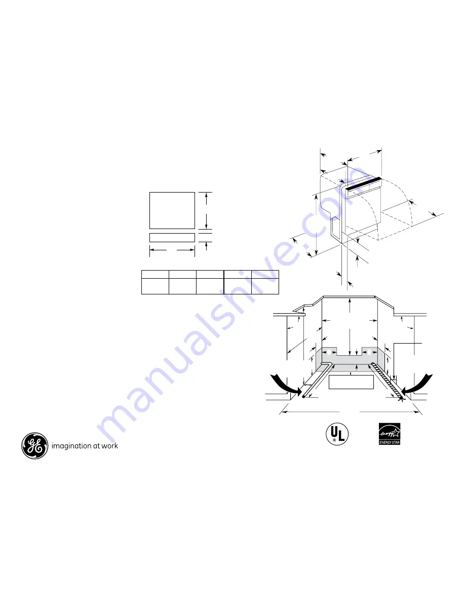 GE GSD2300R Datasheet Download Page 1