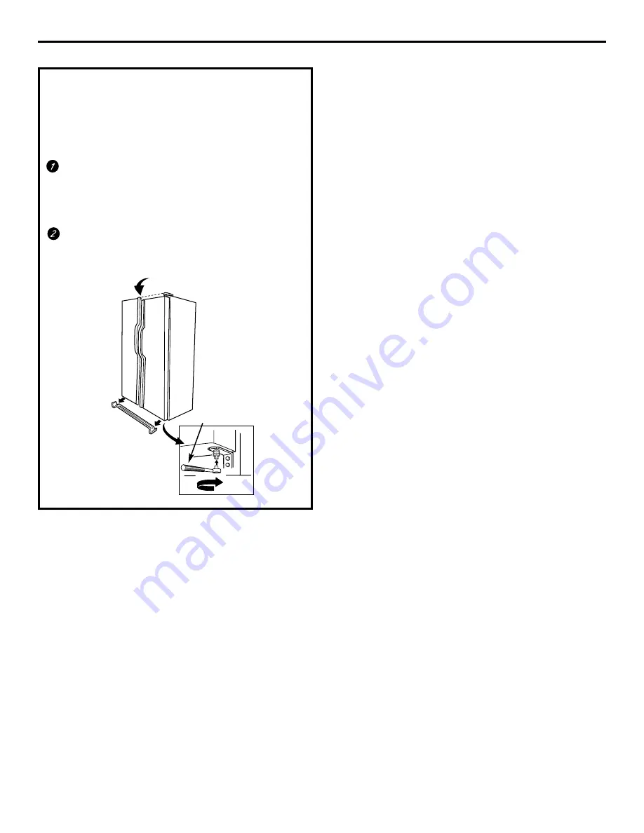 GE GSS20DBTWW - 19.9 cu. Ft. Refrigerator Скачать руководство пользователя страница 47