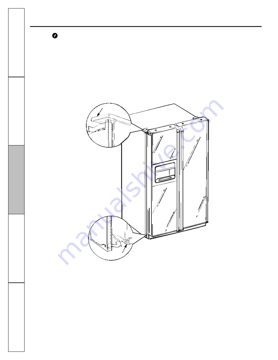 GE GSS25MSSSS Owner'S Manual And Installation Download Page 68