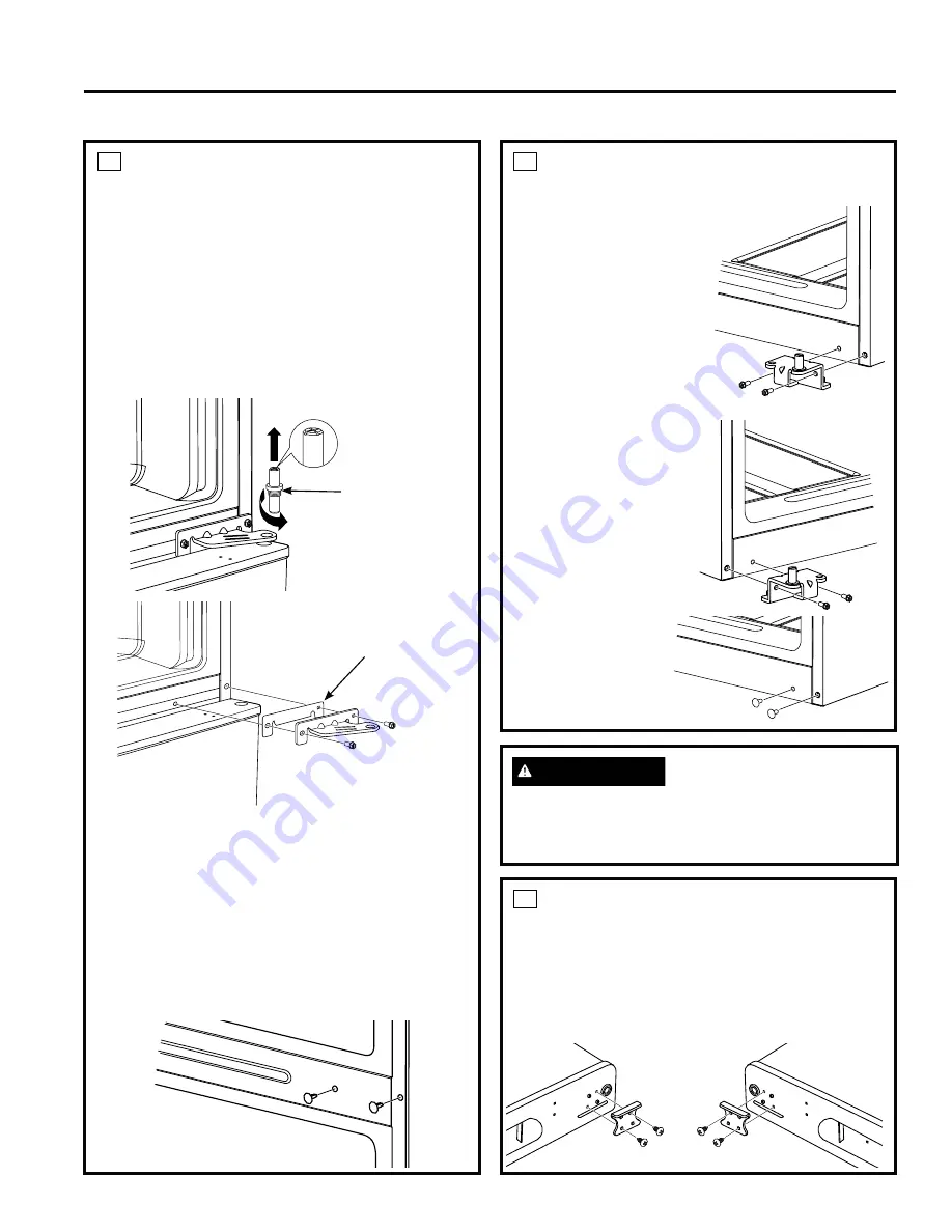 GE GTE21G Owner'S Manual & Installation Instructions Download Page 44