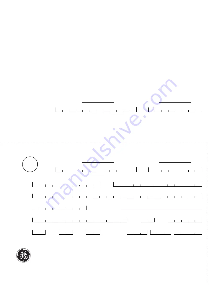 GE GTS12BBPLCC Owner'S Manual And Installation Instructions Download Page 18