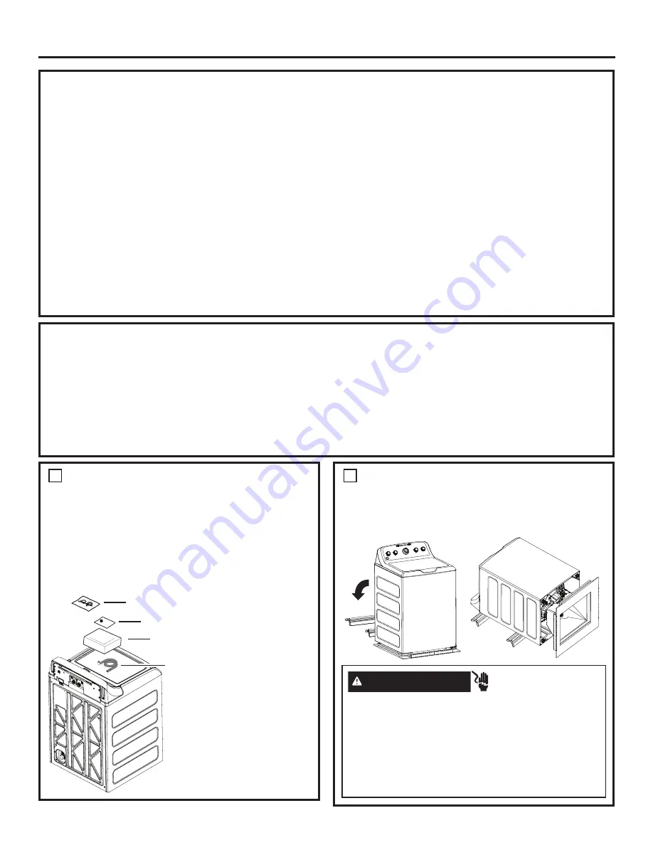 GE GTW755 Owner'S Manual & Installation Instructions Download Page 50