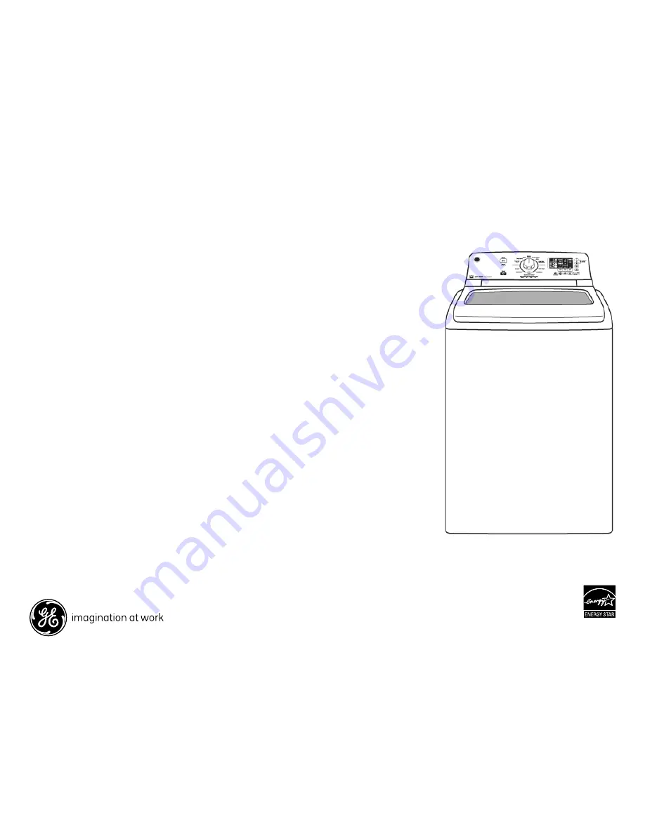 GE GTWN8250DWS Dimensions And Installation Information Download Page 2