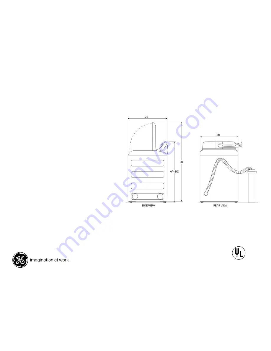 GE GTWS8650DWS Скачать руководство пользователя страница 1