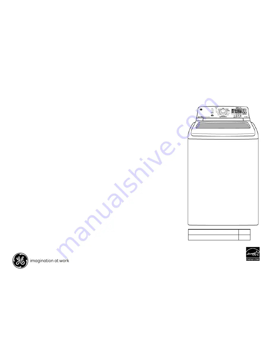 GE GTWS8650DWS Скачать руководство пользователя страница 2