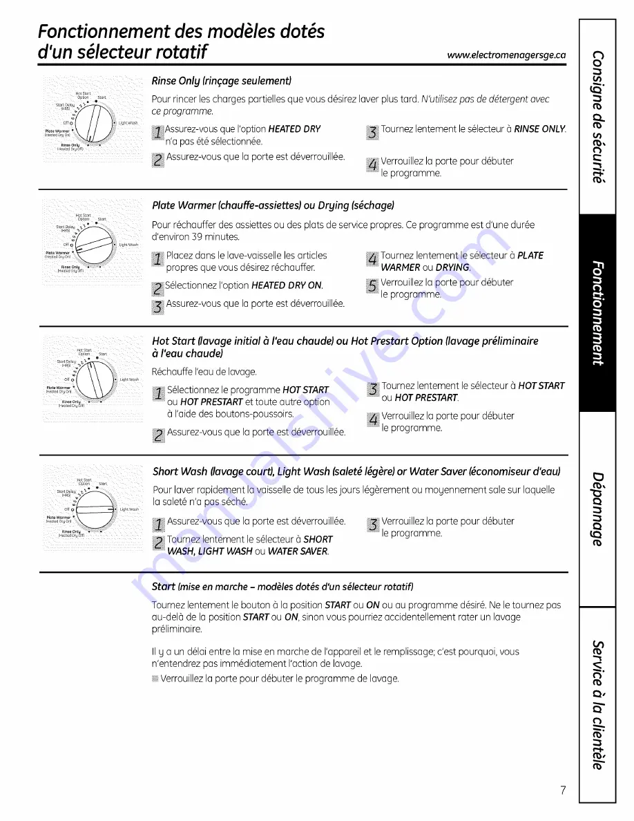 GE HDA3600R15CC Owner'S Manual Download Page 31