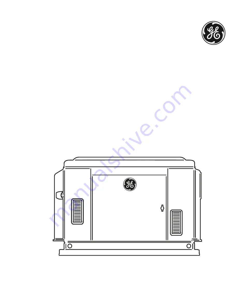 GE HOME NERATOR SYSTEMS Скачать руководство пользователя страница 26