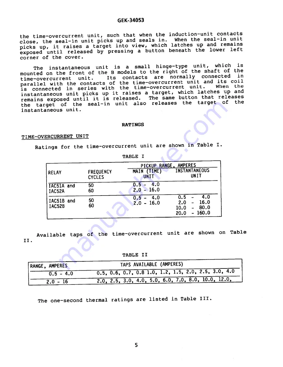 GE IACS1A Instructions Manual Download Page 5