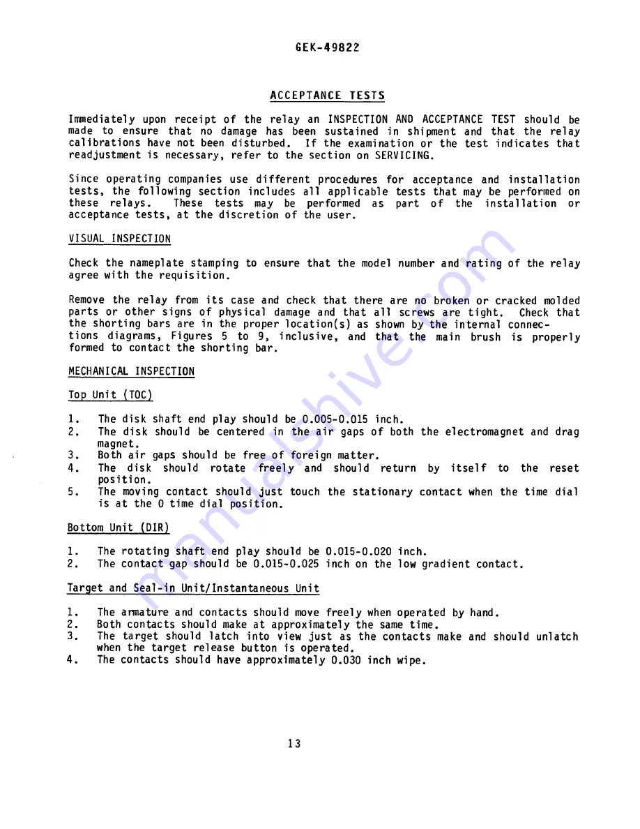 GE IBCG51M*Y1A Series Instruction Manual Download Page 13