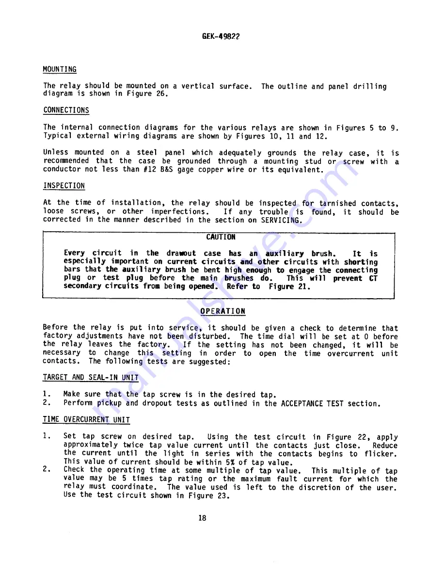 GE IBCG51M*Y1A Series Instruction Manual Download Page 18