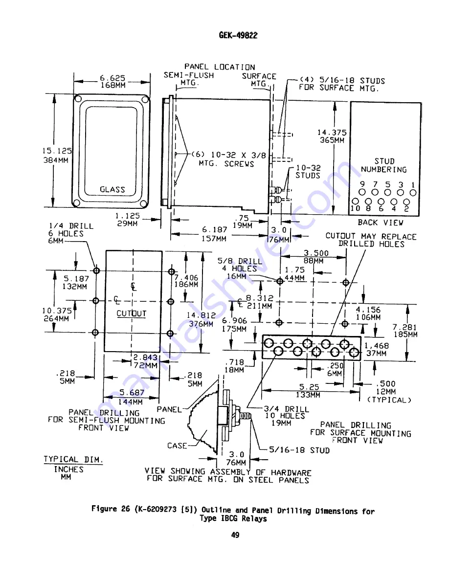 GE IBCG51M*Y1A Series Instruction Manual Download Page 49