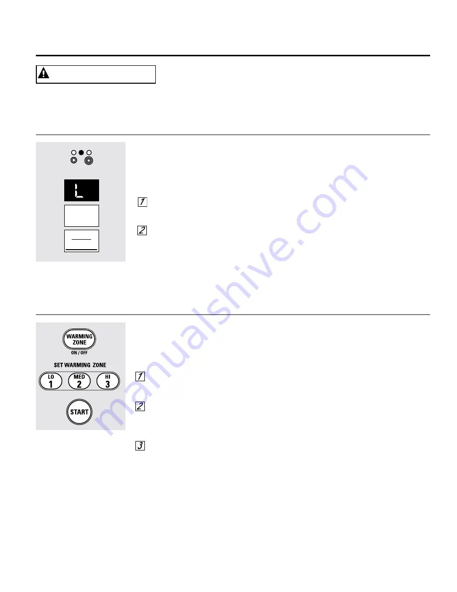 GE JB870DR Owner'S Manual Download Page 61