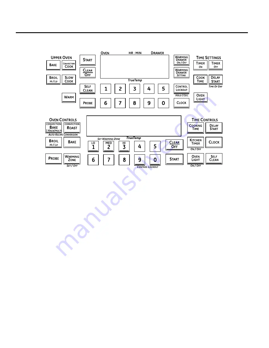 GE JB870DR Owner'S Manual Download Page 66