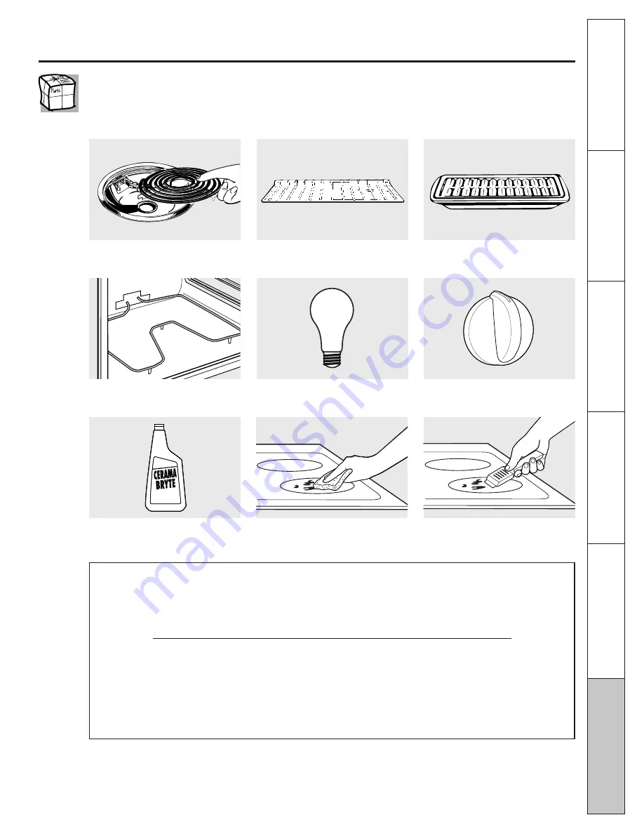 GE JBP15BJBB Specifications Download Page 48