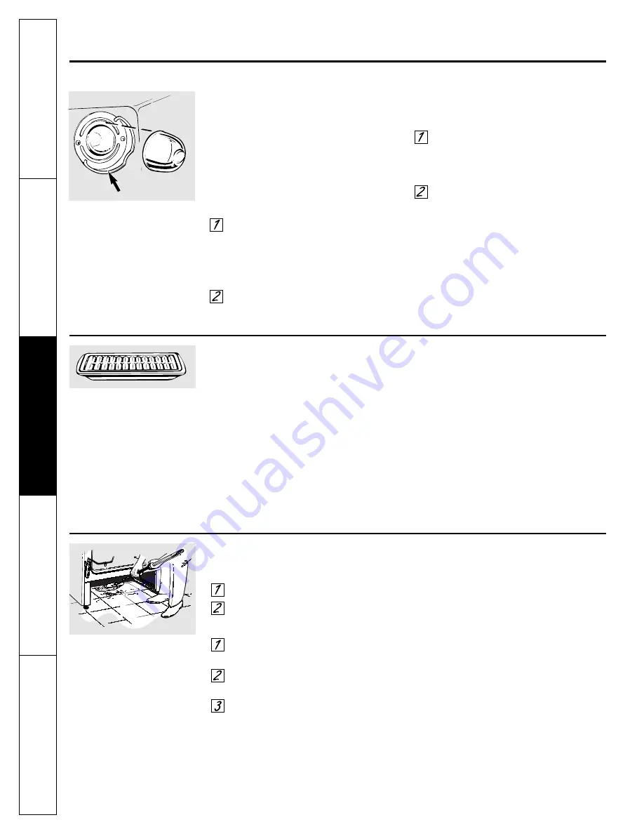 GE JBS08PICWW Owner'S Manual Download Page 14