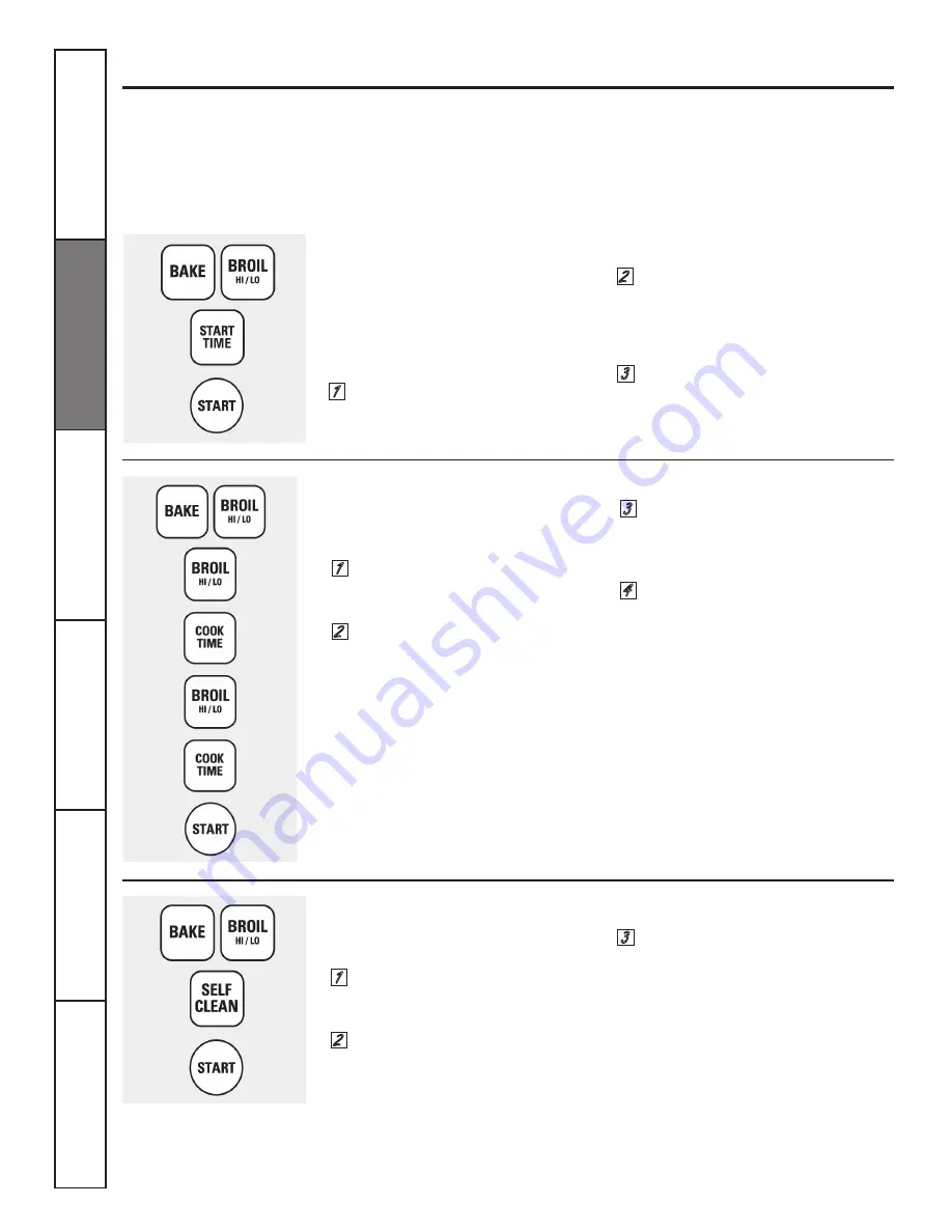 GE JCAS745 Owner'S Manual And Installation Instructions Download Page 16