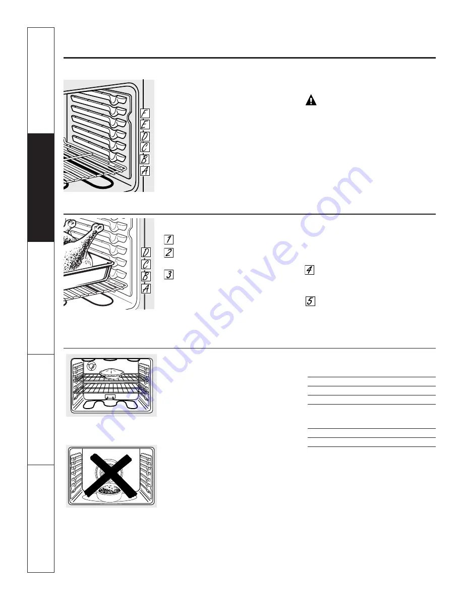 GE JCBP66SPSS Owner'S Manual Download Page 12