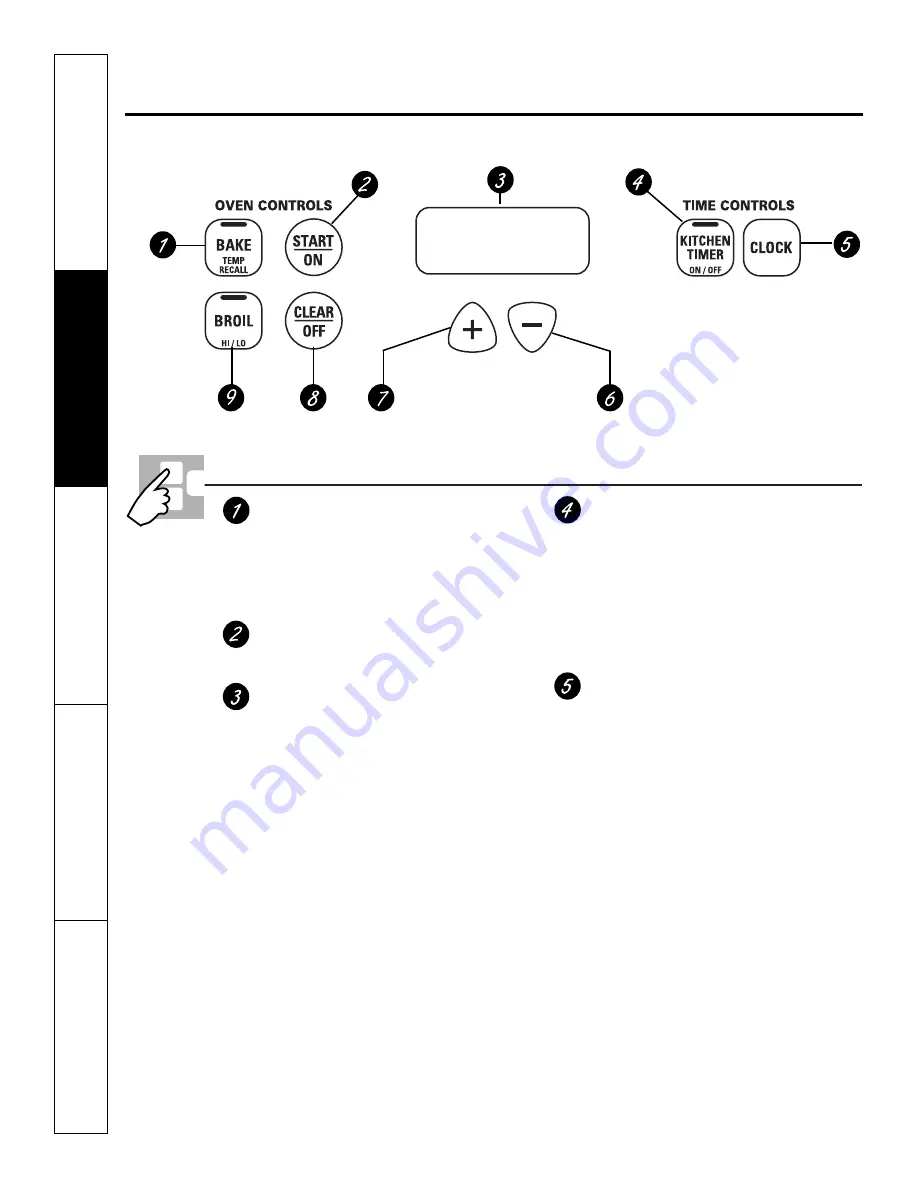 GE JDS26BWWH Owner'S Manual Download Page 7