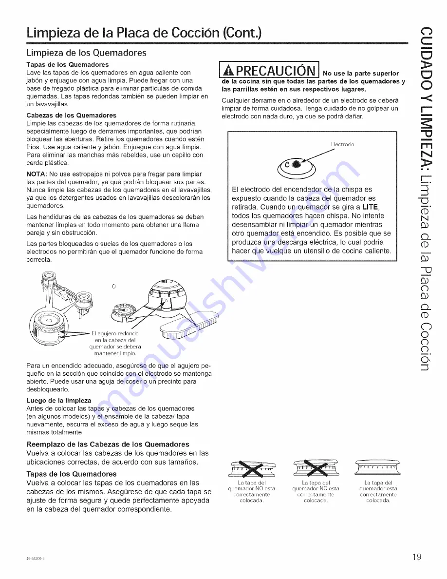 GE JGB450REF1SS Скачать руководство пользователя страница 43