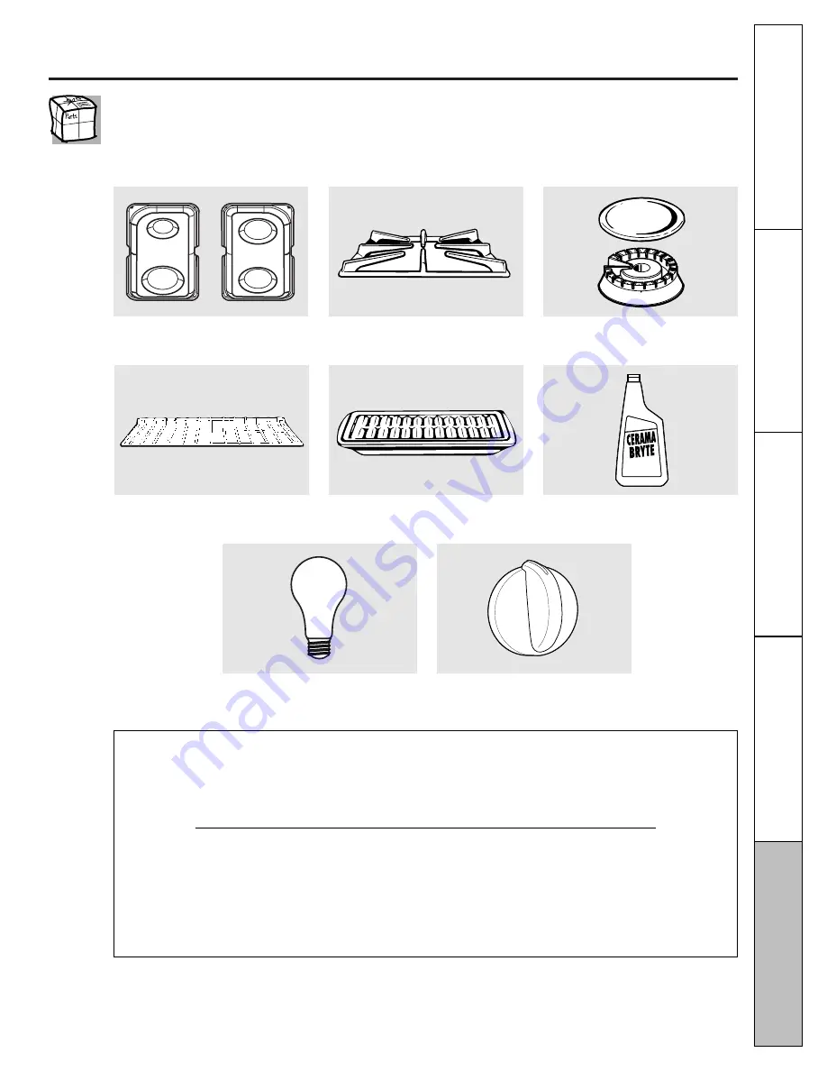 GE JGBP30WEH3WW Owner'S Manual & Installation Instructions Download Page 54