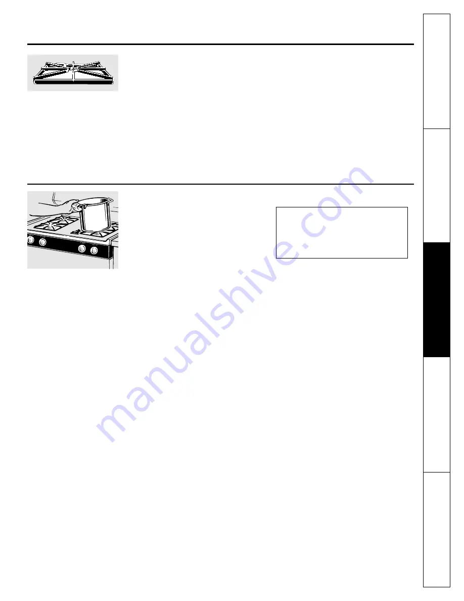 GE JGBP35GXAWW Owner'S Manual & Installation Instructions Download Page 23