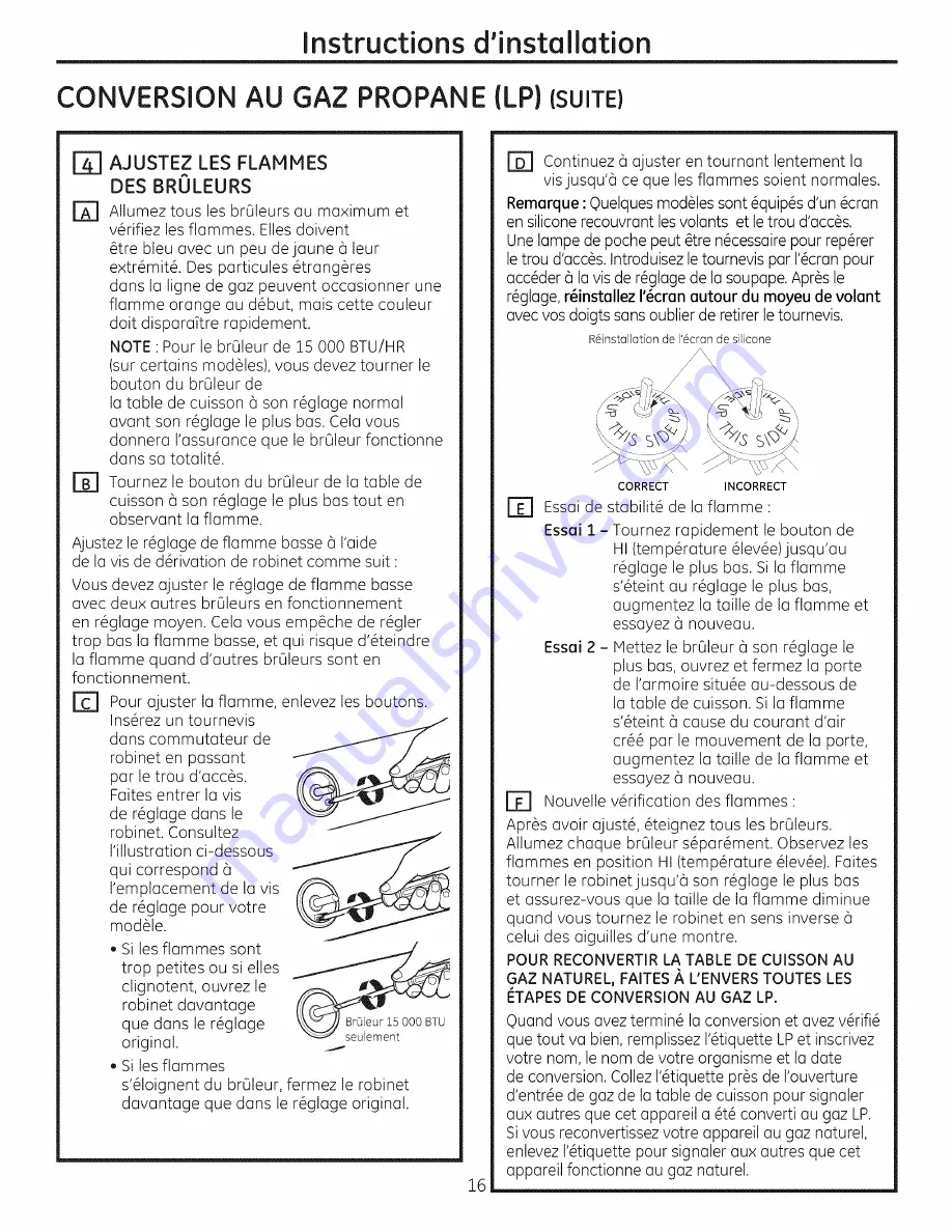 GE JGP633 Installation Instructions Manual Download Page 32