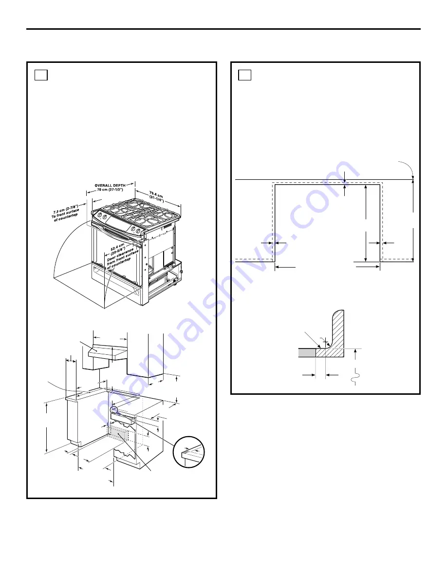 GE JGSP48 Installation Instructions Manual Download Page 6