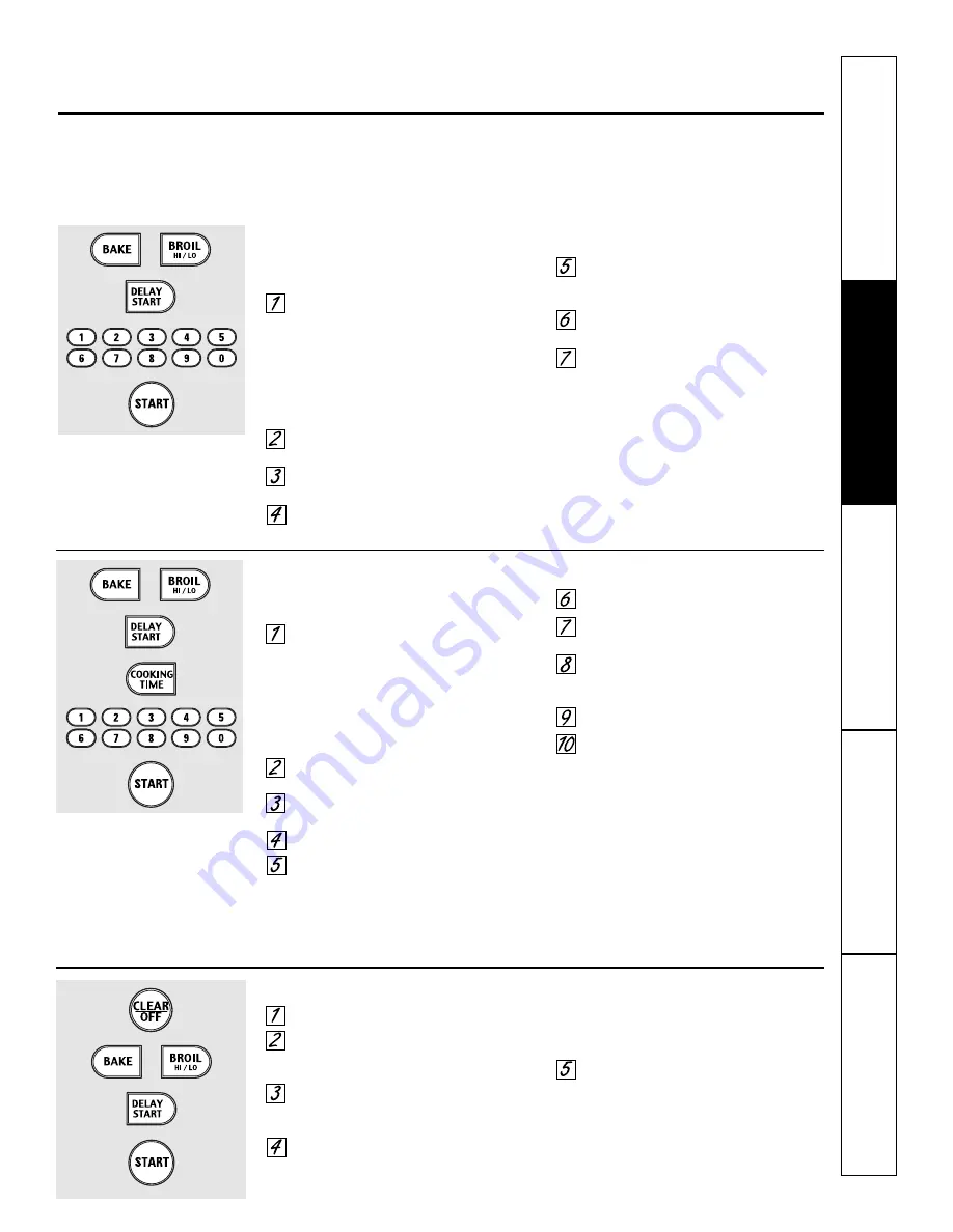 GE JKP18 Series Owner'S Manual Download Page 9