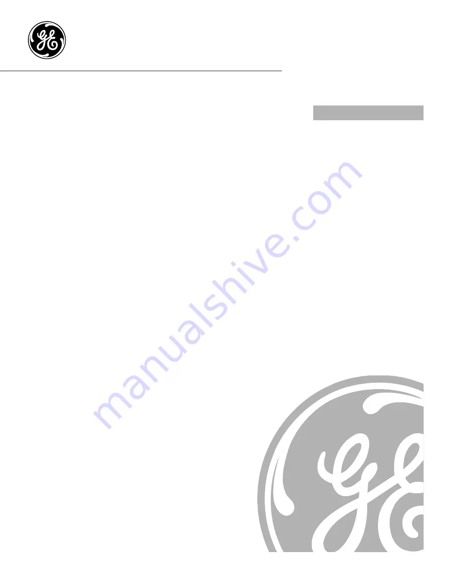 GE JKP25-27 Single Wall Oven Owner'S Manual Download Page 1