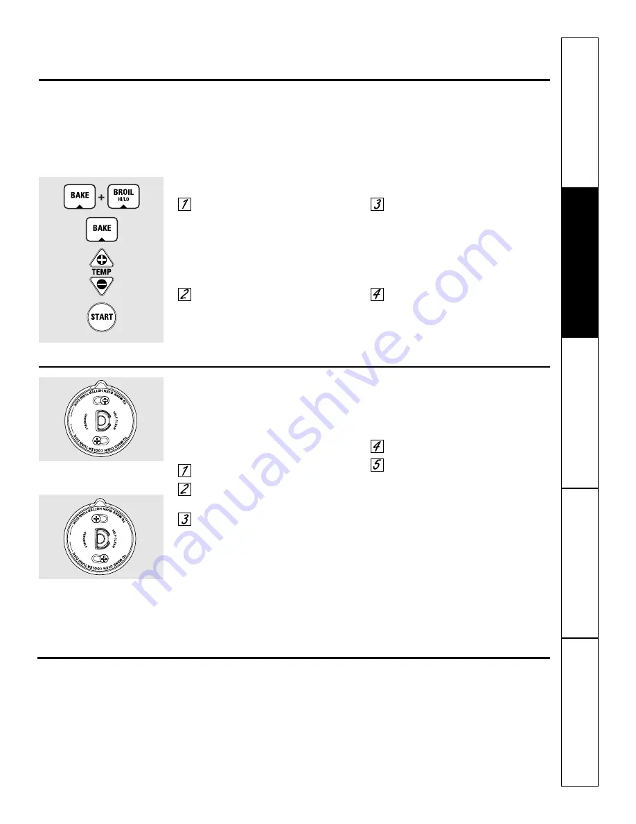 GE JKP25-27 Single Wall Oven Owner'S Manual Download Page 15