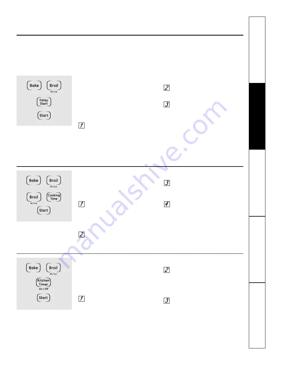 GE JKP3027 Owner'S Manual Download Page 49