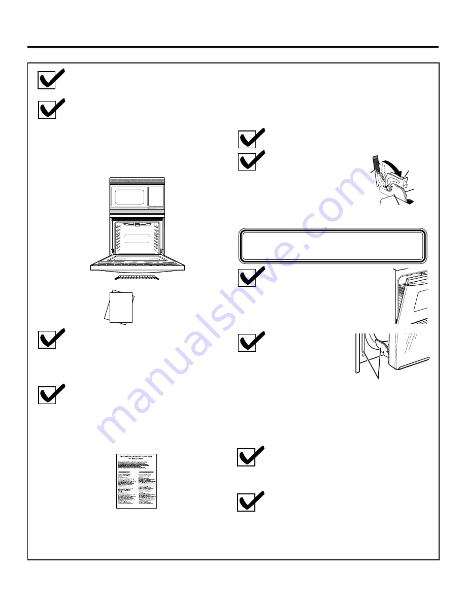 GE JKP90 Installation Instructions Manual Download Page 15