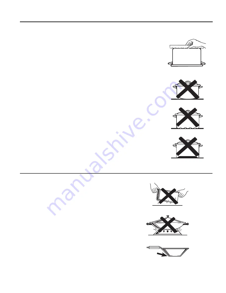 GE JP3021DPBB Owner'S Manual And Installation Instructions Download Page 8