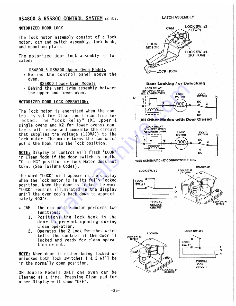 GE JRS04GP1 Technical Manual Download Page 37