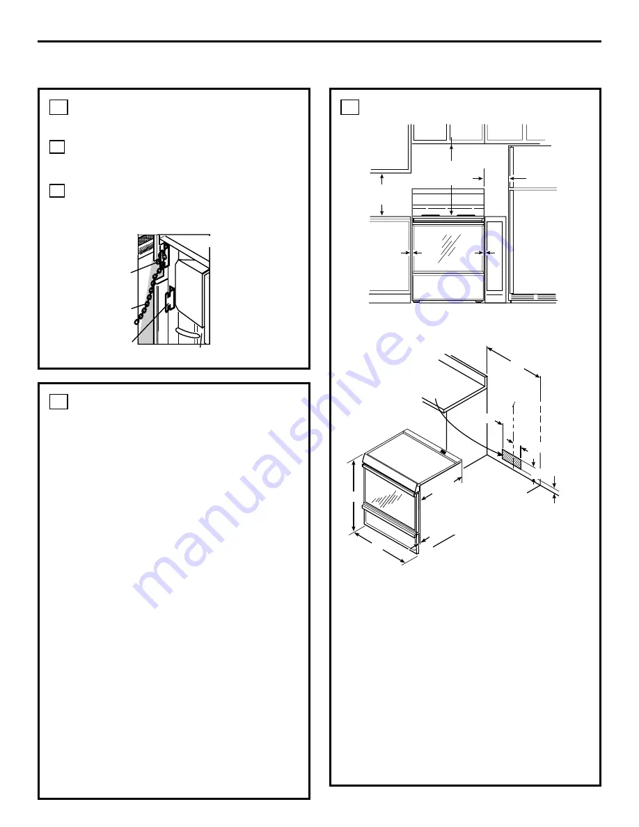 GE JSP26 Installation Instructions Manual Download Page 3