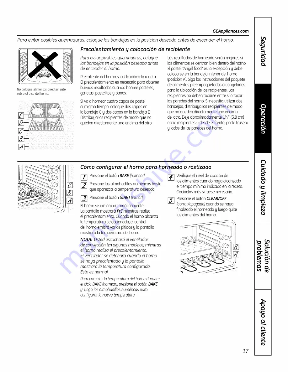 GE JSP46DP1BB Owner'S Manual Download Page 69