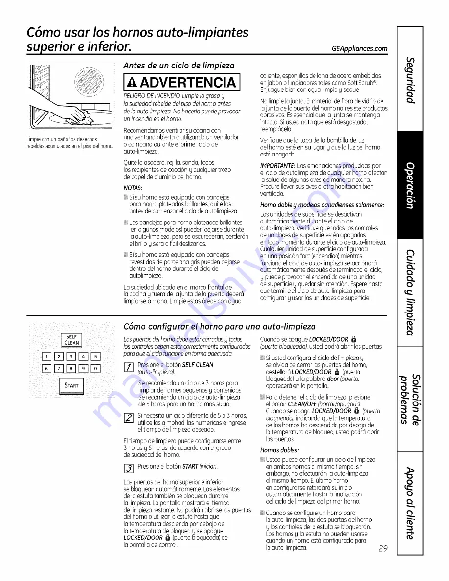 GE JSP46DP1BB Owner'S Manual Download Page 81