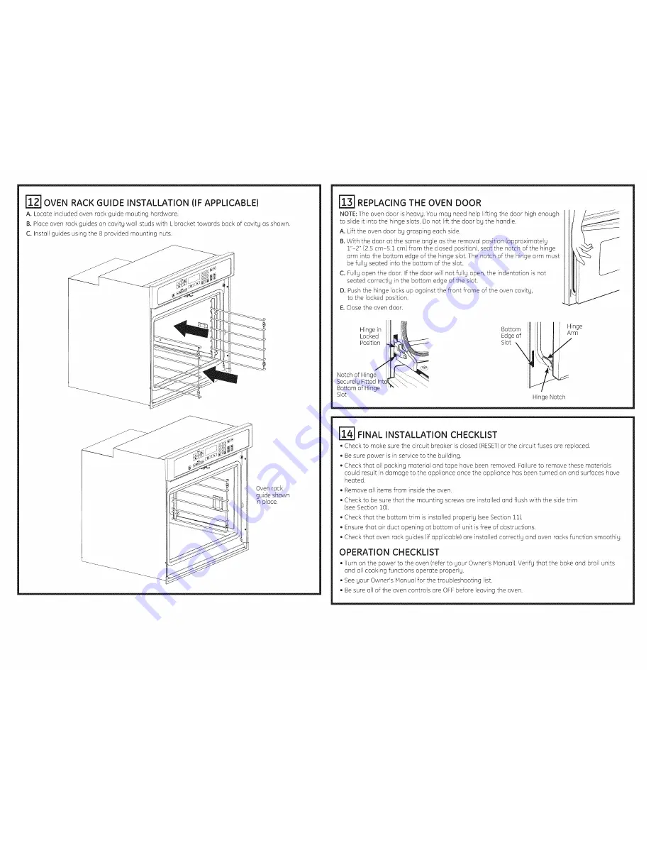 GE JT3000SF1SS Installation Instructions Manual Download Page 8