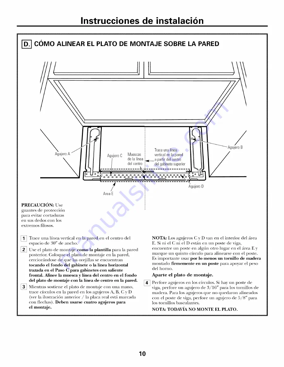 GE JVM1660CB007 Installation Instructions Manual Download Page 34