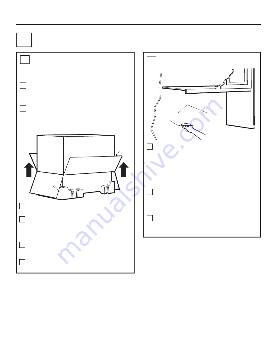 GE JVM3150 Installation Instructions Manual Download Page 8