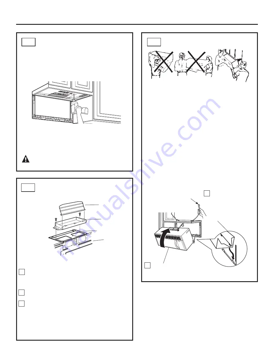 GE JVM3150 Installation Instructions Manual Download Page 13