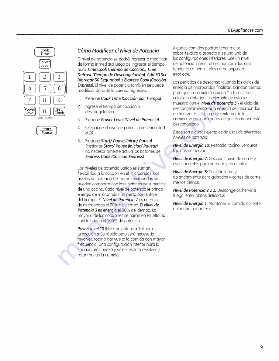 GE JVM6170 Скачать руководство пользователя страница 41