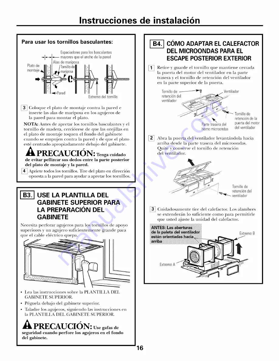 GE JVM6175SF1SS Installation Instructions Manual Download Page 40