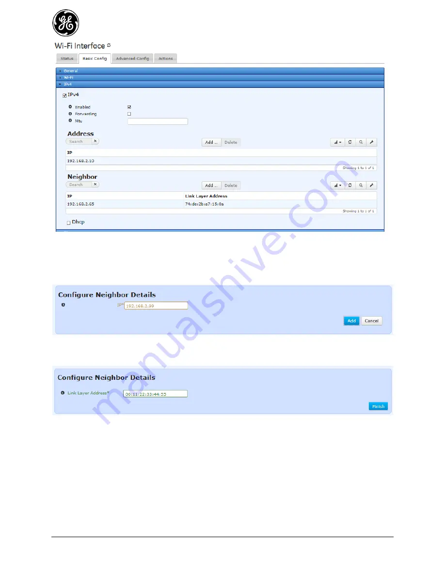 GE MDS ORBIT MCR Technical Manual Download Page 212