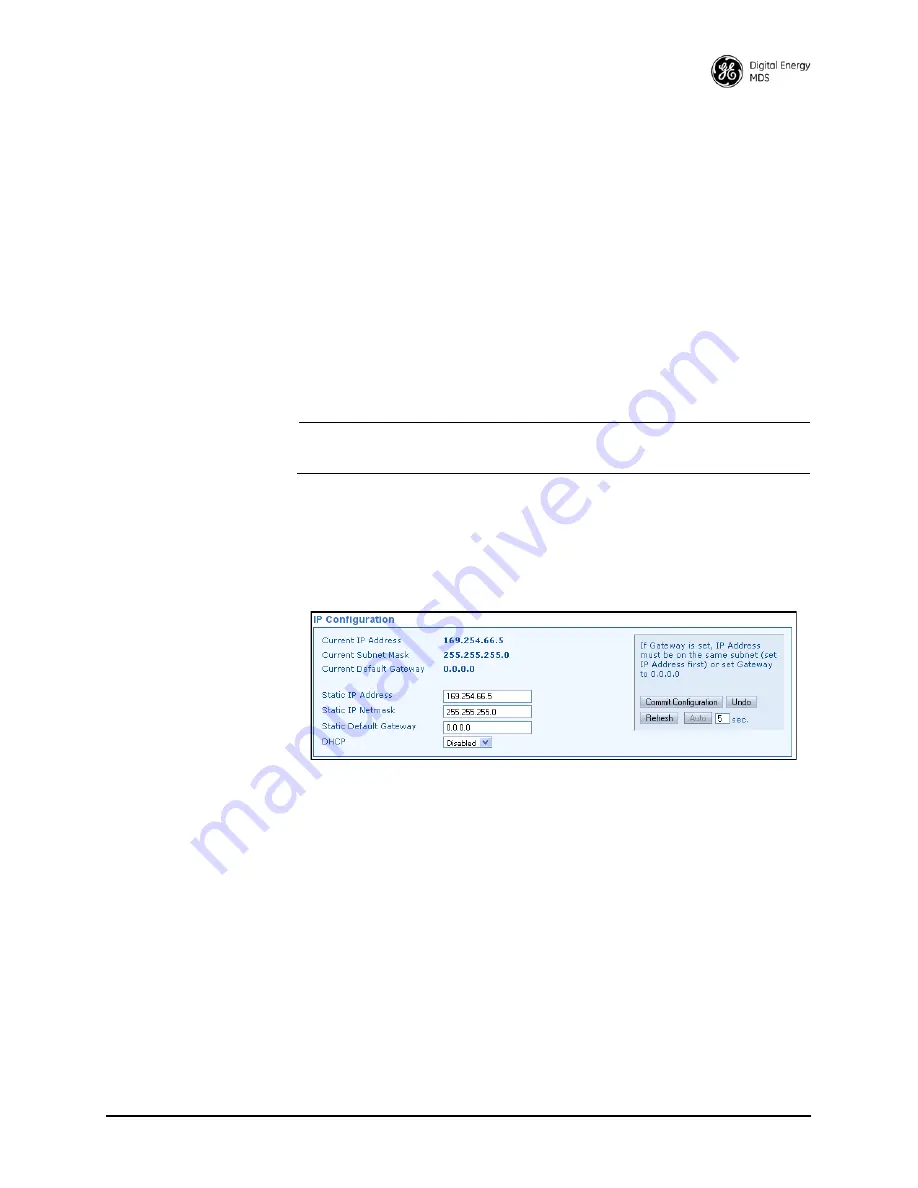 GE MDS SD Series Technical Manual Download Page 77