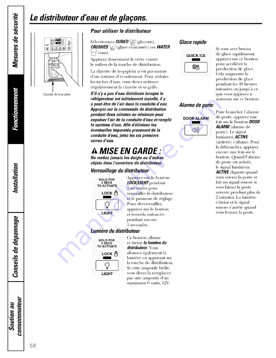 GE Model 42 Owner'S Manual And Installation Instructions Download Page 56