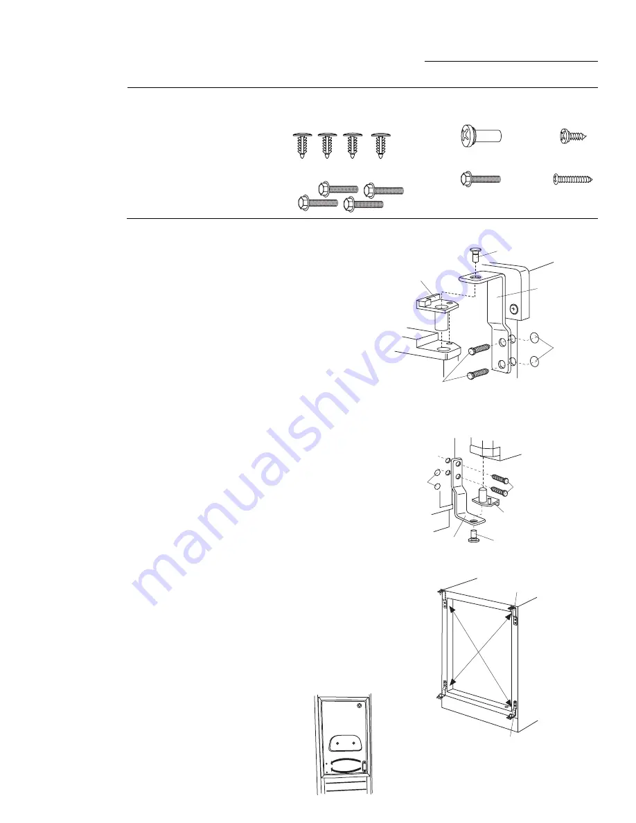 GE Monogram Refrigerator Installation Instructions Manual Download Page 8